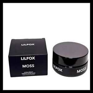 Lilfox Moss Hydra-Bright Emerald Glow Mask 1.7 oz Full Size
